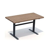 Parkbord fristående