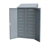 Fastighetsbox utomhus