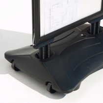 Trottoarpratare Wind Wheel A1 - Svart