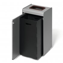 Innerbehållare i plast – återvinningskärl DURASORT® 55 liter restavfall