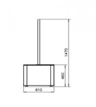 Spaljé till Chilla planteringskärl