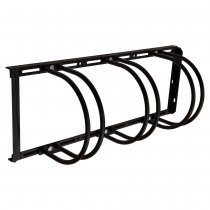 Cykelställ vägg svart – Modell 500 med 3 cykelplatser