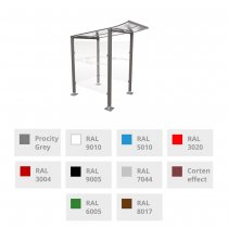 Väderskydd för betalstationer 1300 mm – Modulo