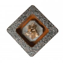Fogo eldplats utomhus 120 x 120 cm - Cortenstål