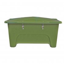 Förvaringslåda utomhus 750 liter med lock mossgrön kulör
