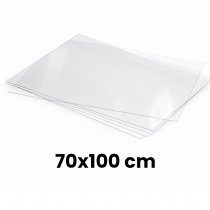 Frontplast klar 70x100 cm 5-pack transparent frontplast