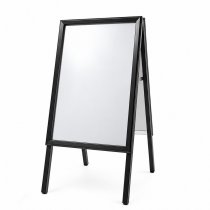 Gatupratare Alu 50x70 cm - Svart