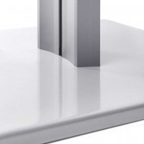 Låsbart golvstativ till Samsung Tab 10,1" - Vit