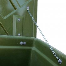 Gruslåda 250 liter - Svart