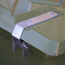 Gruslåda 250 liter - Svart