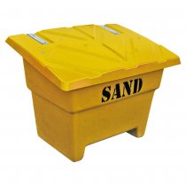 gul gruslåda för 475 liter sand