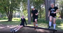 Balansbom utegym – gruppträning i utomhusgym