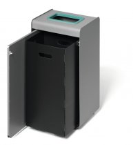 Innerbehållare i plast – återvinningskärl DURASORT® 55 liter glas