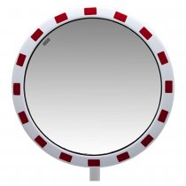 Isfri vägspegel 80 cm diameter i rund modell