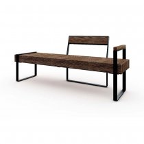Brun Momentum 3-sits parksoffa i asymmetrisk design