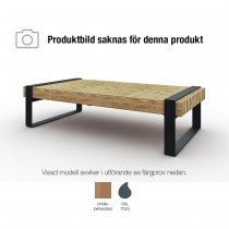 Momentum Divan utebänk 6 personer – linoljebehandlat trä och RAL 7024 stål
