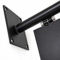 Väggfäste Pulverlackad antik smidesskylt för vägg
