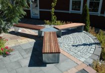 Kopplingsbord trekant - Parkbänk Birka