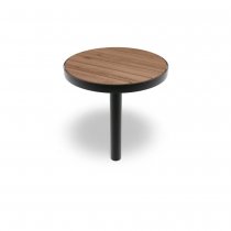 Utebord i värmebehandlat trä