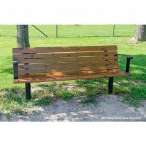 Parksoffa park och stad