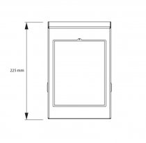 Låsbart bordsstativ för Samsung 10,1"- Svart