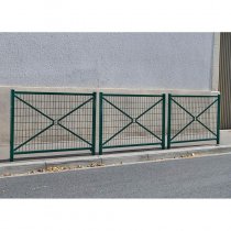 Avgränsning staket offentlig miljö