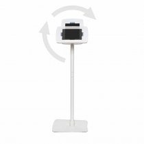 Låsbart & fristående golvstativ till Samsung Galaxy Tab 10,1"- Vit