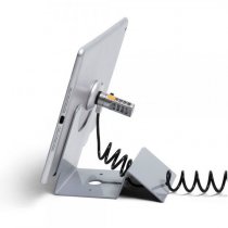 Låsbart Bordsstativ till surfplatta - Silver