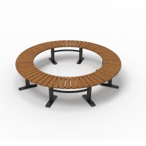 Parkbänk runt träd 1400 mm