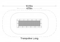 Trampolin Long