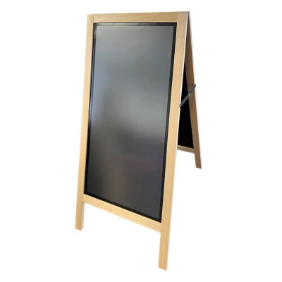 gatupratare med magnetisk griffeltavla