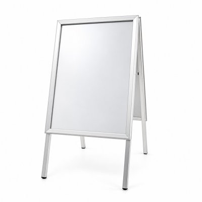 Gatupratare Alu 50x70 cm - Silver anodiserad