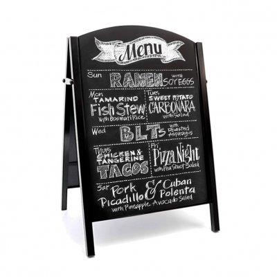 Chalkboard Skyltställ 50x70cm