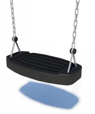 Gungsits Katja med rostfri kedja