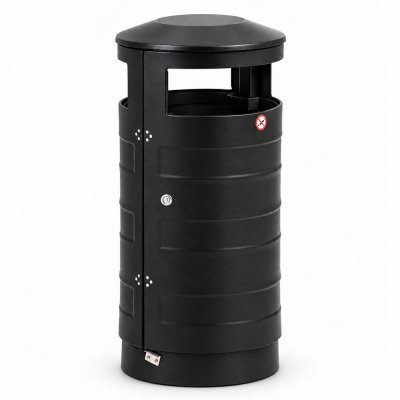 Papperskorg Classic 70L - Svart