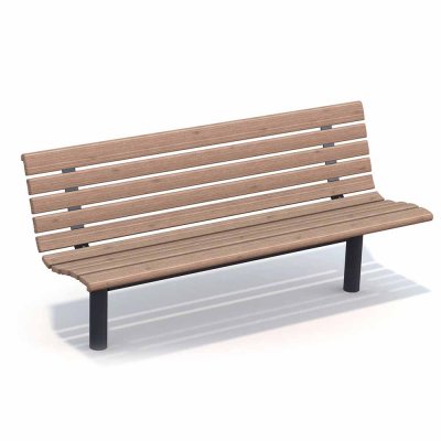 Parksoffa Sofiero för platsgjutning galv