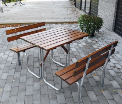 Picknickbord för cafe och restaurang