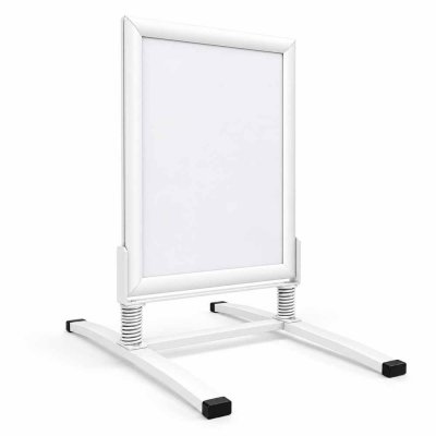 Trottoarpratare Wind 70x100 cm - Vit