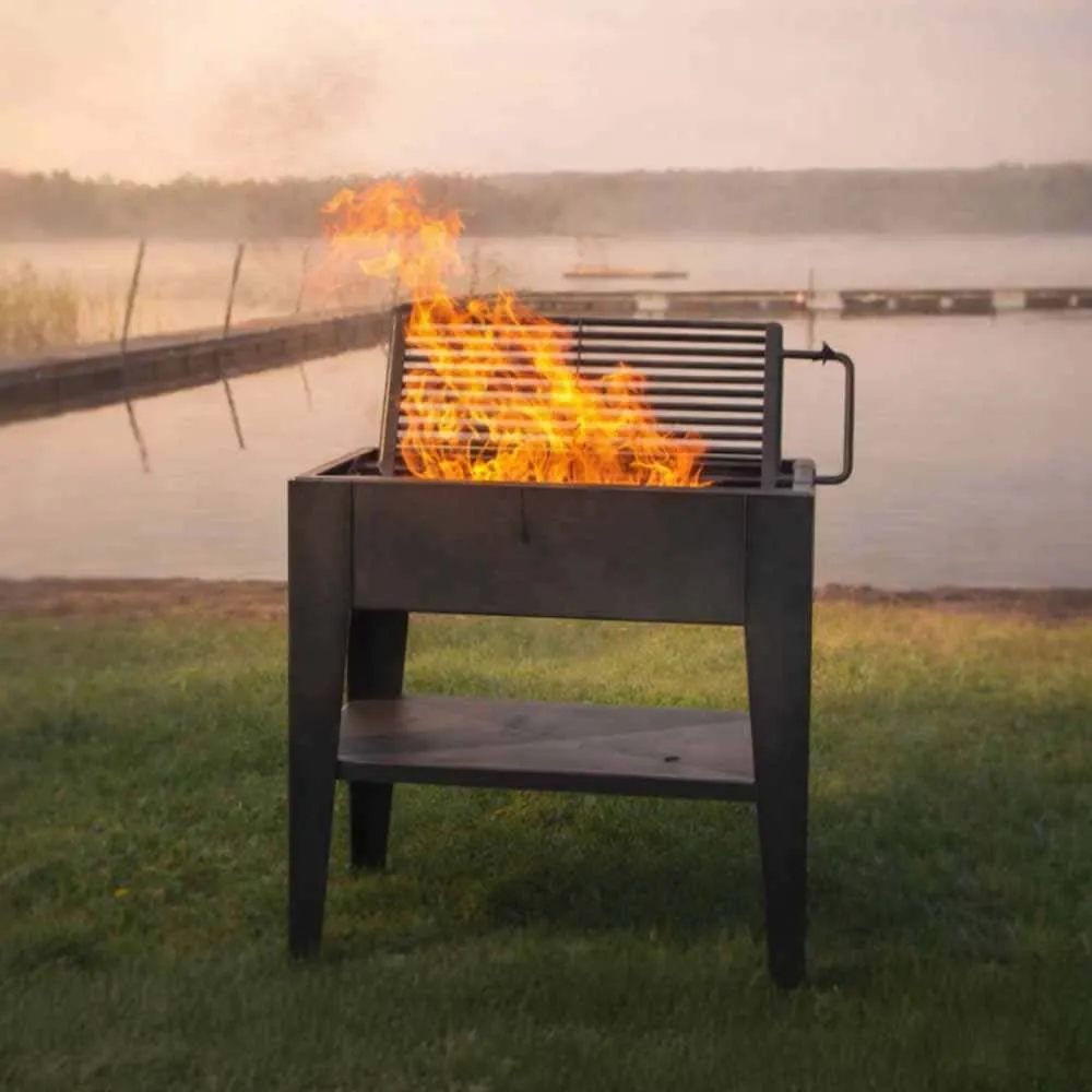 Grillar för park och rastplats