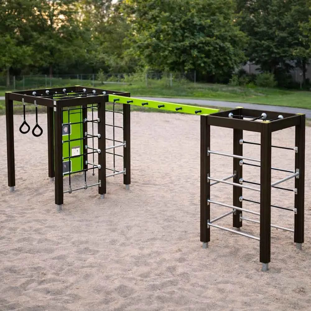 Lekställningar och klätterställningar